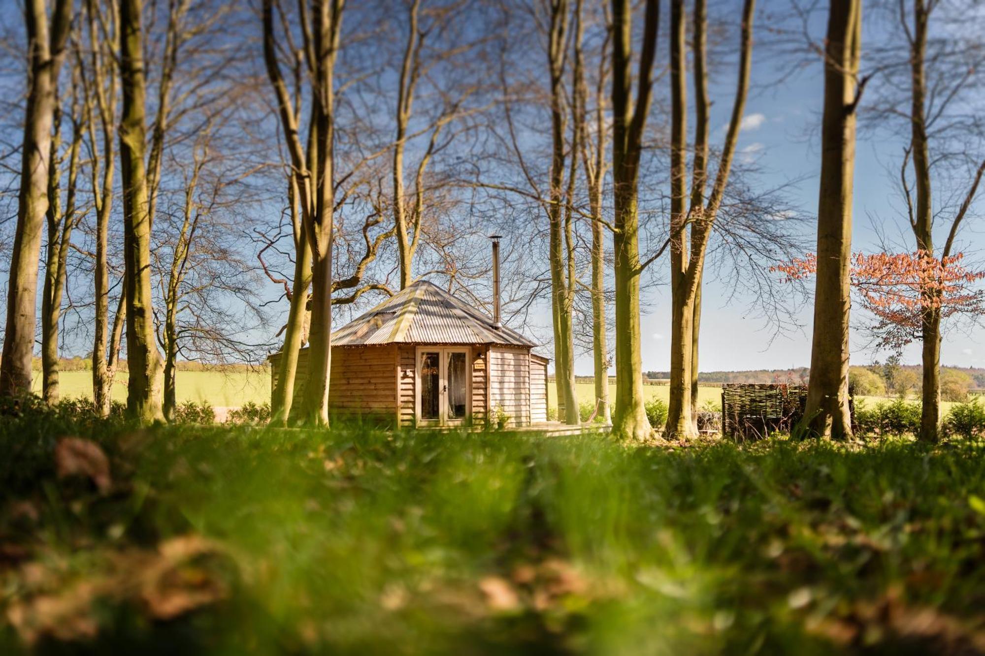 Woodpecker Cabin With Hot Tub King's Lynn Exterior foto